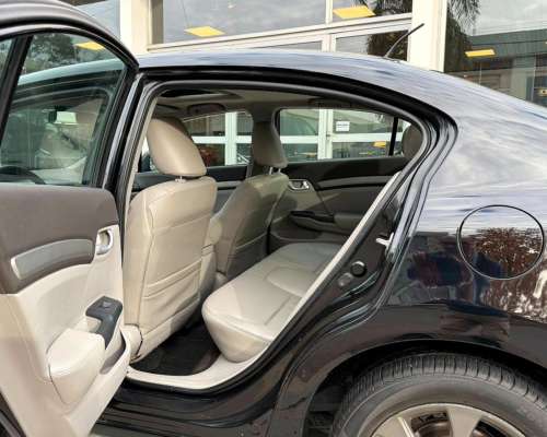 Honda Civic EXS A/T año 2013 Negro Super Recomendable