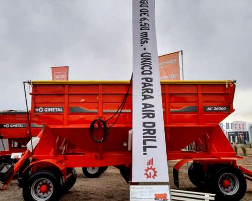 Tolva Semilla y Fertilizante AC-26000 Gimetal