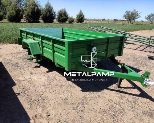 Carro con Barandas de UN Eje