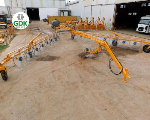 Rastrillo Hilerador 18 Estrellas AP. Hidraulica Grosspal