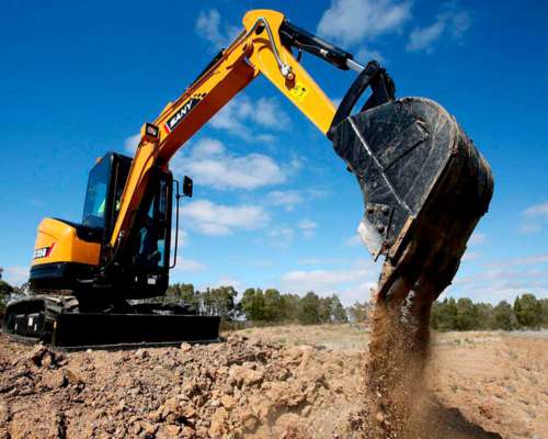 Miniexcavadora Sy35u , Desde