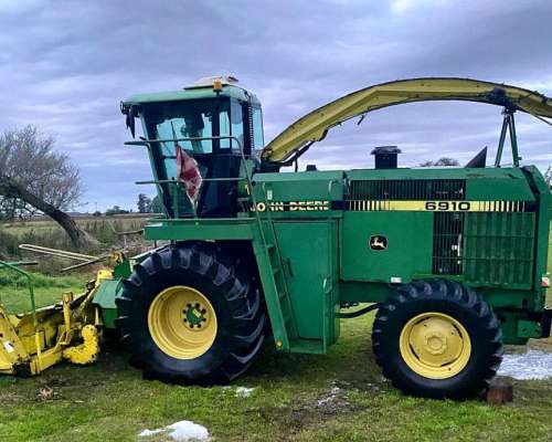 Picadora John Deere 6910 - Kemper 345 6a70 u 8a52