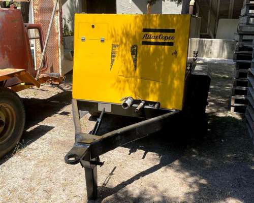 Motocompresor Diesel Atlas Copco XA 175 1997 Motor Reparado