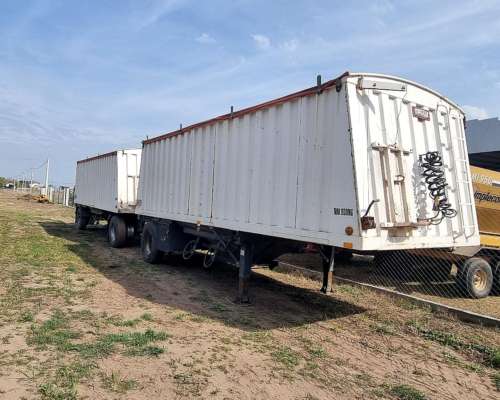 Equipo Tipo Full Trailer Acoplado de 2 Ejes y Semi de 1 Eje