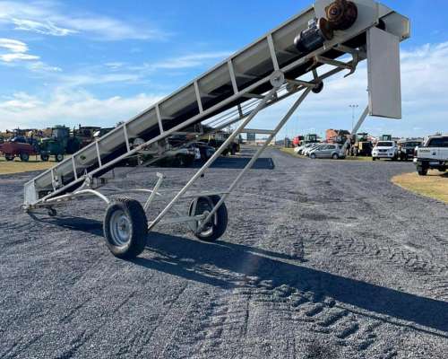 Cinta Elevadora Guanera con Motor Eléctrico