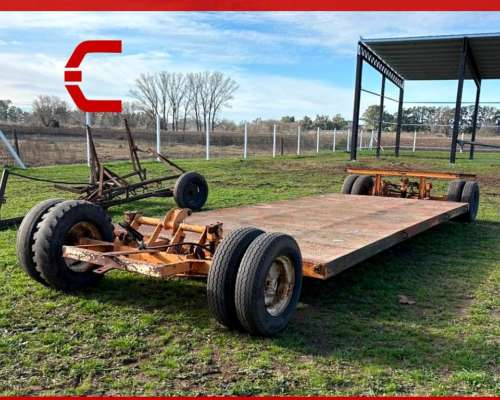 Carreton Hidraulico de 6x2mts.