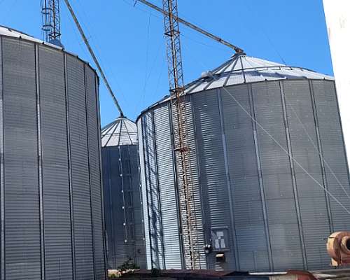 Silo Galvanizado. 1000 TN. Excelente Estado.listo para Armar