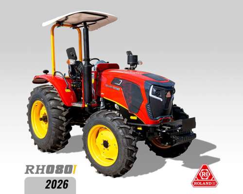 Tractor Agrícola Roland H 80hp Ruedas Agrícolas 4wd