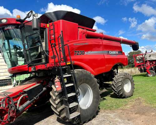 Cosechadora Case 7230 2017 con Draper MAC Don 35 - 4.900 Hs