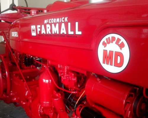 Farmall IH Super MD Unico de Coleccion