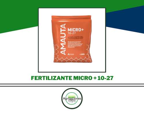 Fertilizante Microgranulado Amauta Micro + 10-27
