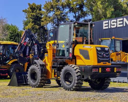 Pala Cargadora Frontal Eisen WL200 de 1M3 - 56hp 2000kg A/C