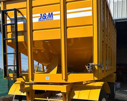 Tolva Semillera JYM 20/22 TN, Rodado Dual