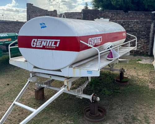 Cisterna Gentili 3000 Lts Precio sin Cubiertas Nueva