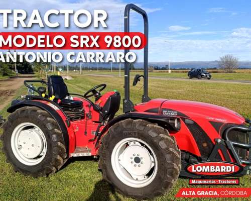 Tractor Antonio Carraro Nuevo Listo para Trabajar