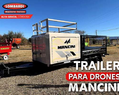 Trailer para Drones Listo para Trabajar + Entrega Inmediata