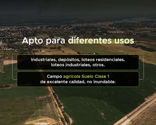 San Lorenzo. Z/industrial. Espectacular Lote en Venta. 33 Ha