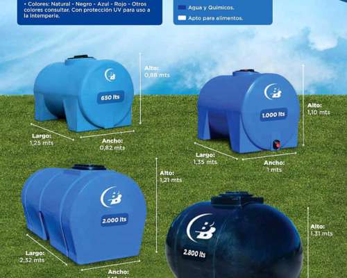 Tanques Berttoto Boglione - Dif. Capacidades - Disponibles -
