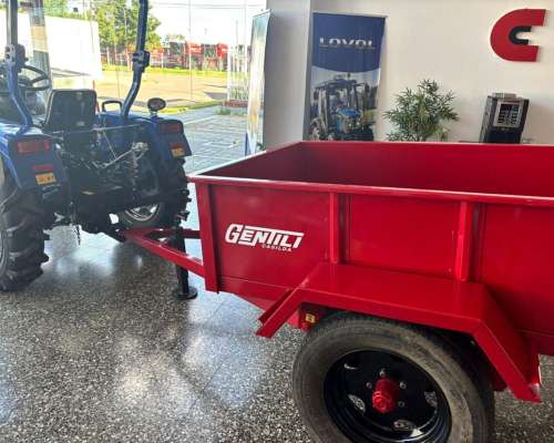 Acoplado Gentili 1,80 X 1,20 con Barandas 0,50