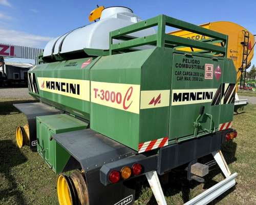 Acoplado Tanque Combinado Mancini Capacidad 3000 Litros