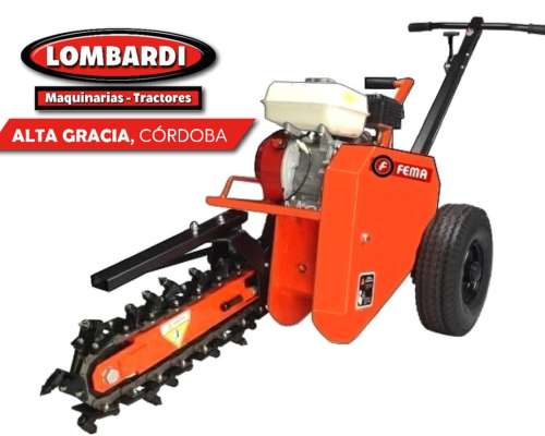 Zanjadora Naftera Fema F126 Lista para Trabajar