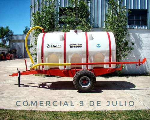 Acoplado Tanque Estiercolero con Bomba Lobular Secman M-6000