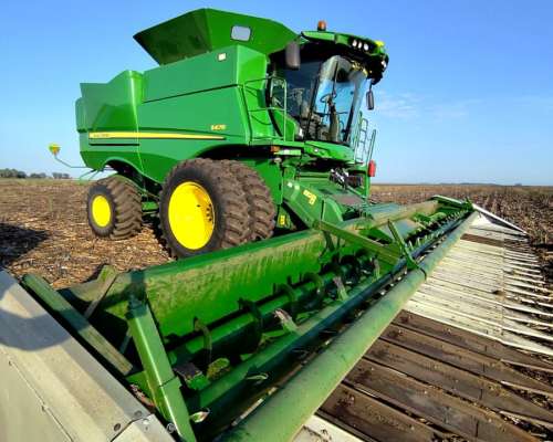 Cosechadora John Deere S 670 año 2016 36 Pies Caracol