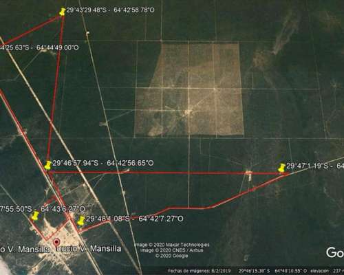 Dueño Vende 2000 Hectareas en Noroeste de Córdoba