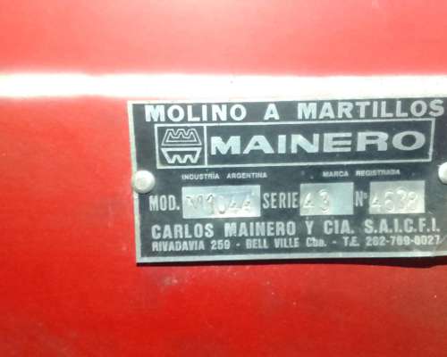 Moledora y Partidora Mainero M-1044