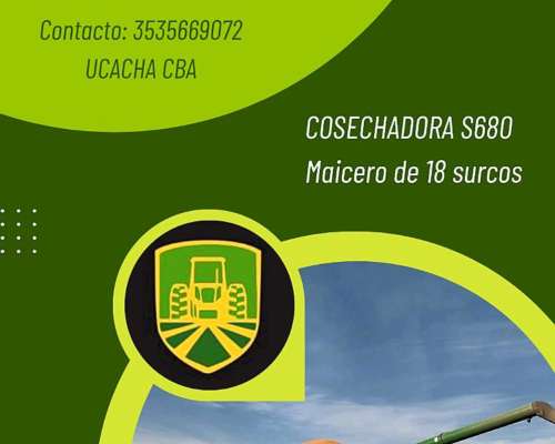 Servicio Cosecha (s680) y Siembra Neumática con Variable