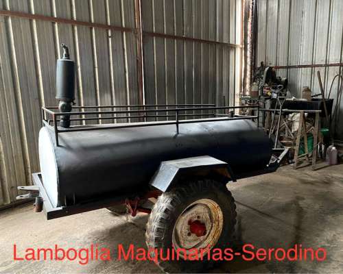 Acopl Tanque Budassi 1.500 Lts C/ Bomba Manual-buenas Gomas