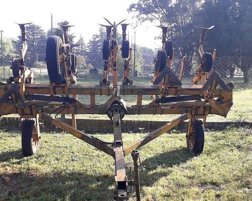 Escardillo Carpidor Hidraulico Agrometal 10 Cuerpos