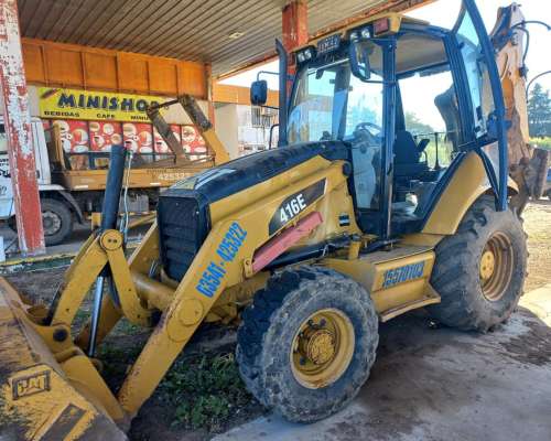 Caterpillar -retroexcavadora 416e - año 2014