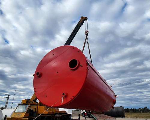 Tanque Aereo Vertical 120.000 Litros RED de Incendio