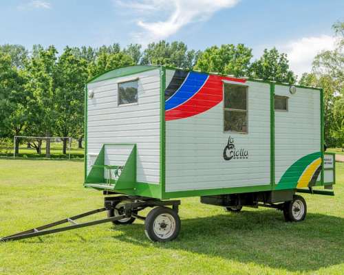 Casilla Rural la Criolla de 4.5 Metros 2 Camas