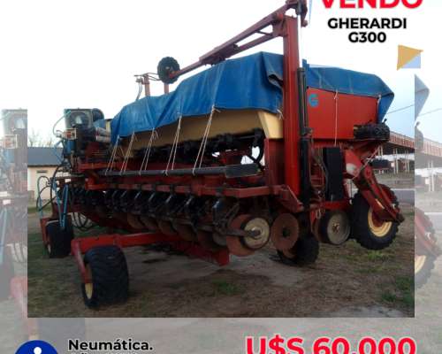 Sembradora Gherardi G300 Autotrailer