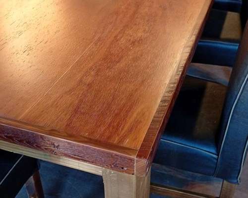 Mesa Tablón de Obra con Pinotea