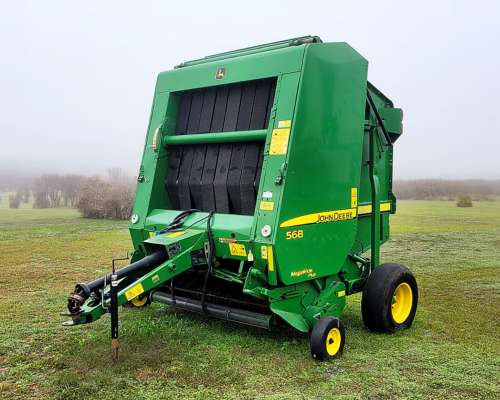 Rotoenfardadora John Deere 568