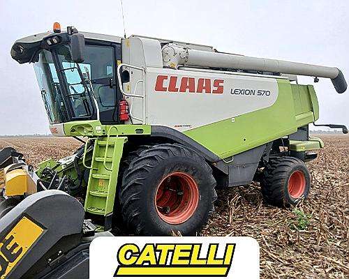 Cosechadora Claas Lexion 570 - 2008