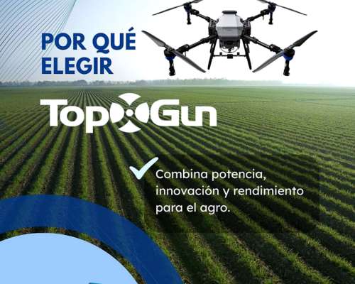 Drone Agrícola Topxgun FP600 50l Pulverizador Dispersor PRO