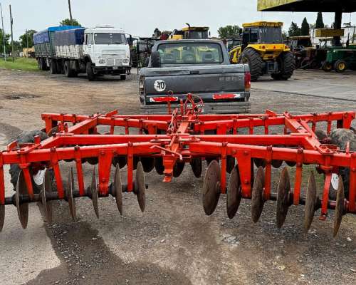 Rastra de Disco Doble Accion Pampeano de 44 Platos