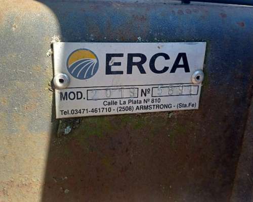 Rastra de Disco Erca 56 Platos con Salida Hidrauilca Tras.