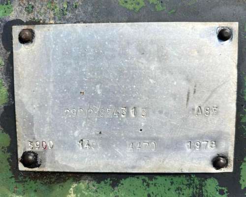 Tractor Deutz A-85 año 1975 con Motor 2114