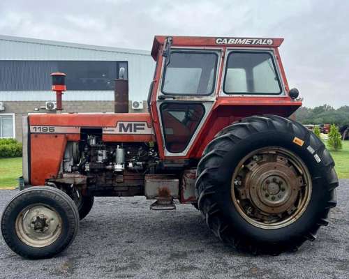 Tractor Massey Ferguson 1195 año 1979