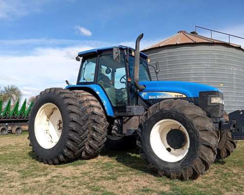 Tractor New Holland TM 165, 165 HP, año 2007, Caja Semi POW