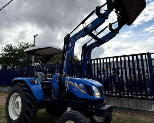 Tractor New Holland TT4.55 con Pala Frontal