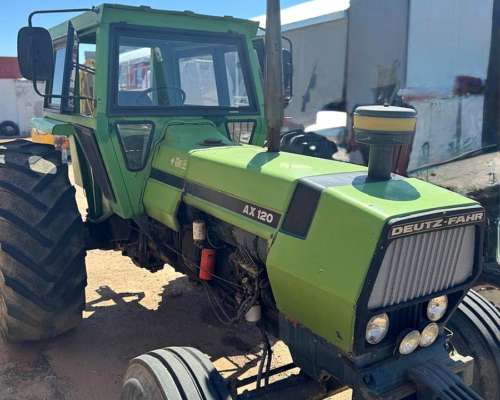 Tractor Deutz AX 120 Reparado Pintura e Instalacion