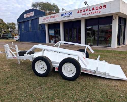 Trailers Basculante para Tractor Sampi Auto Elevador