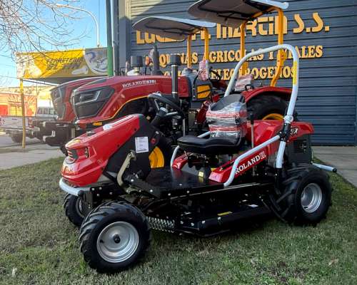 Tractor Desmalezador Roland H T REX 4wd 23hp 4X4