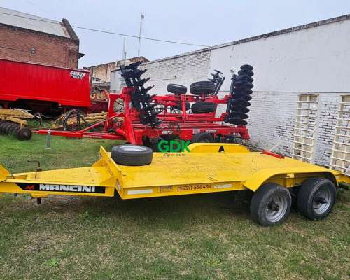 Carreton Tipo Trailer 6tn C/rampa Trasera 5x2. Mancini. Disp